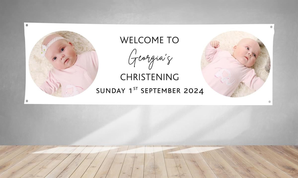 Christening Banners