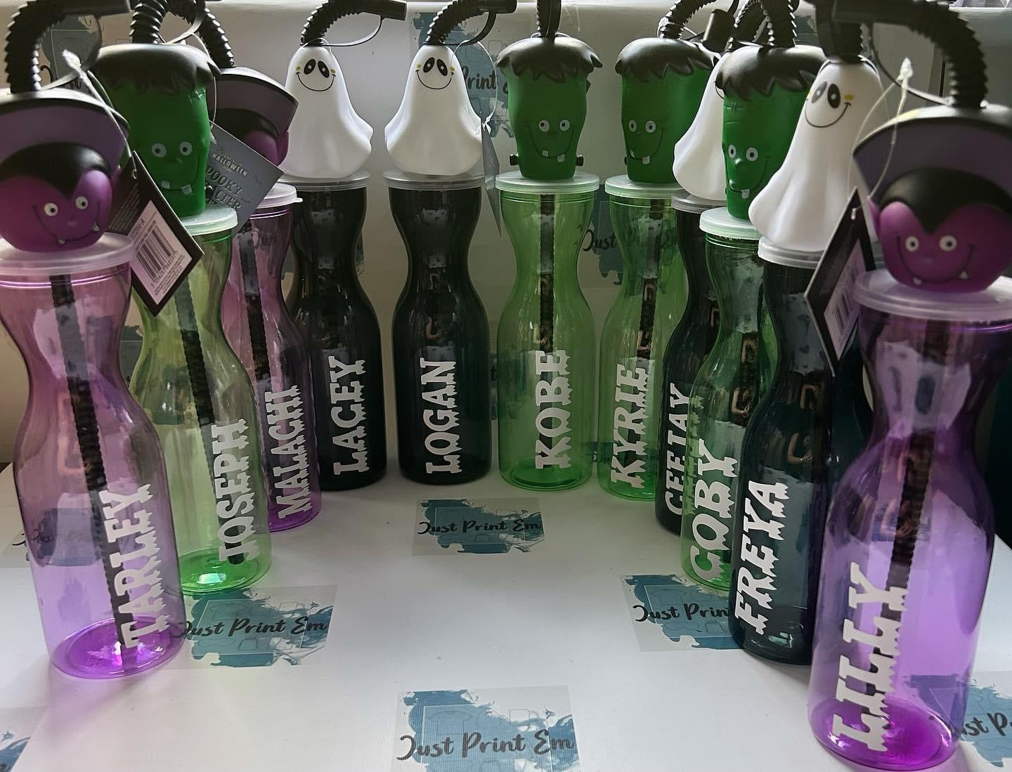 Halloween Character Bottle