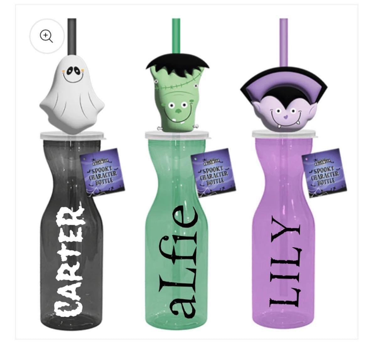 Halloween Character Bottle