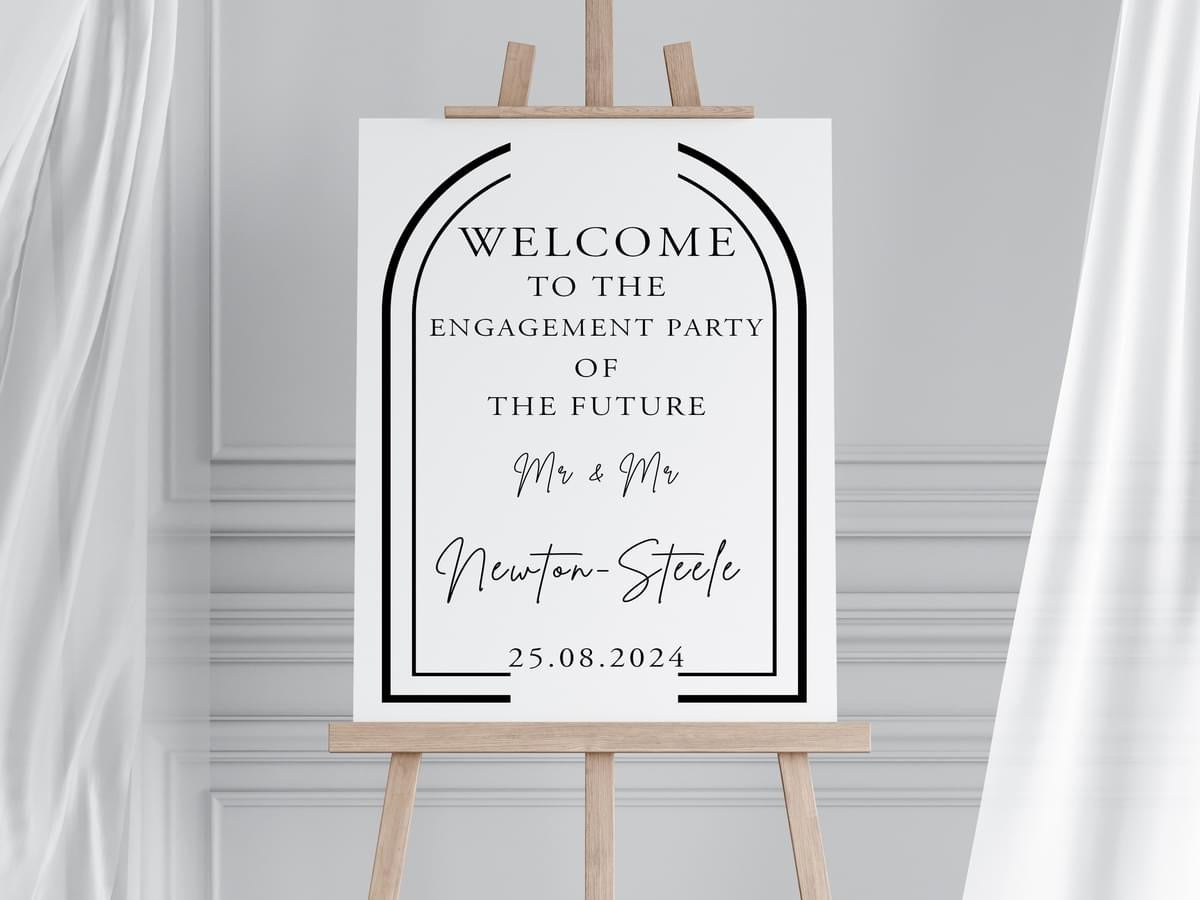 Engagement - Welcome Board