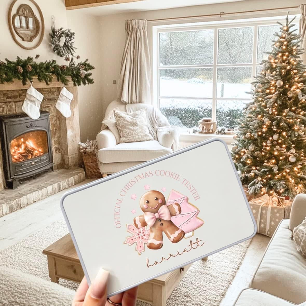 Official Christmas Cookie Tester Tin