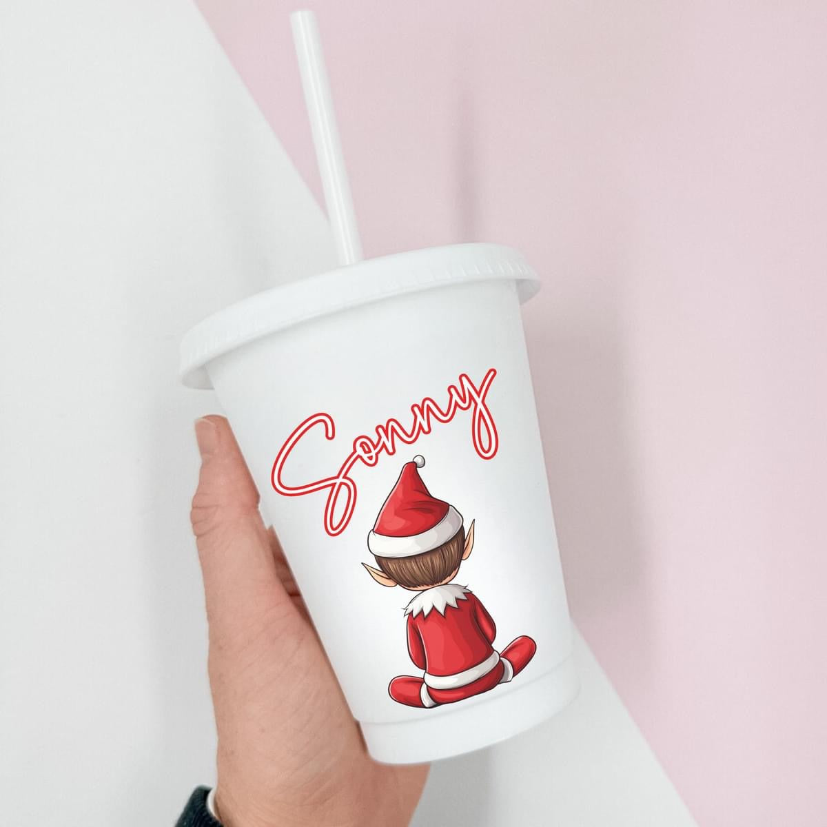 Christmas Elf Cold Cup