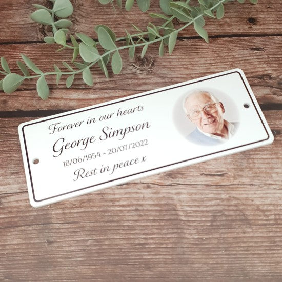 Memorial Bench Plaques