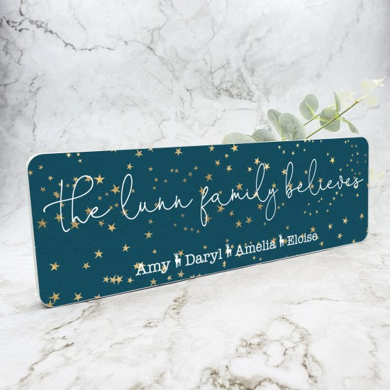 Christmas Family Plaques