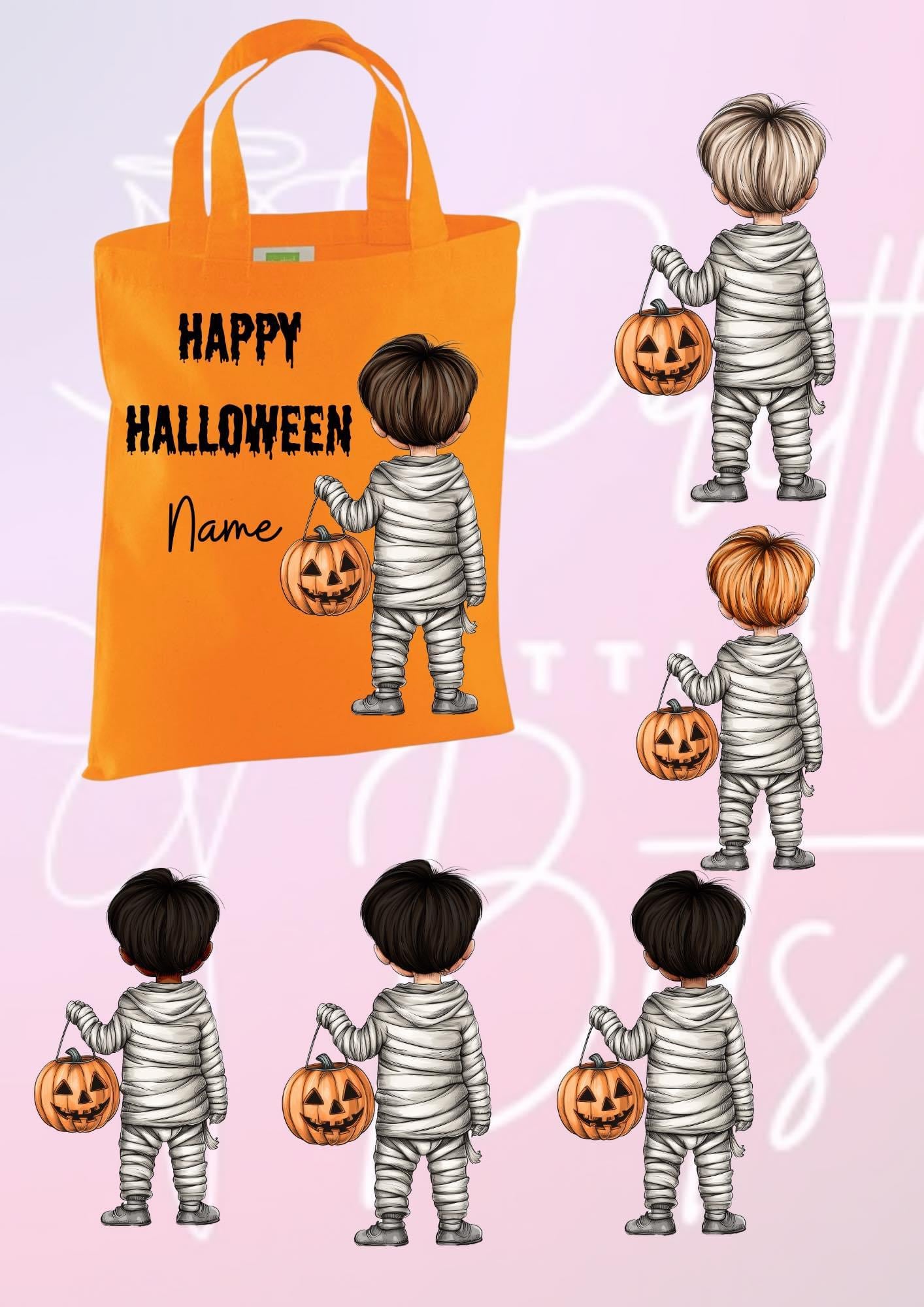 Halloween - Mummy Trick or Treat Bags