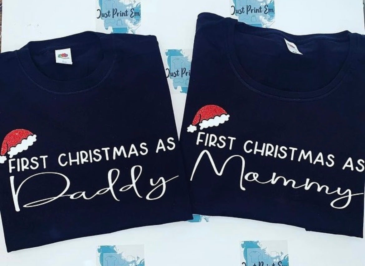 "First Christmas as" T/Shirt