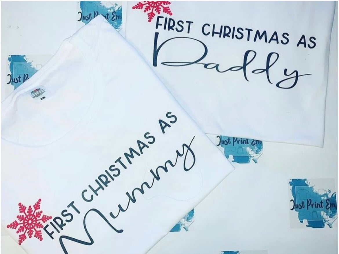 "First Christmas as" T/Shirt