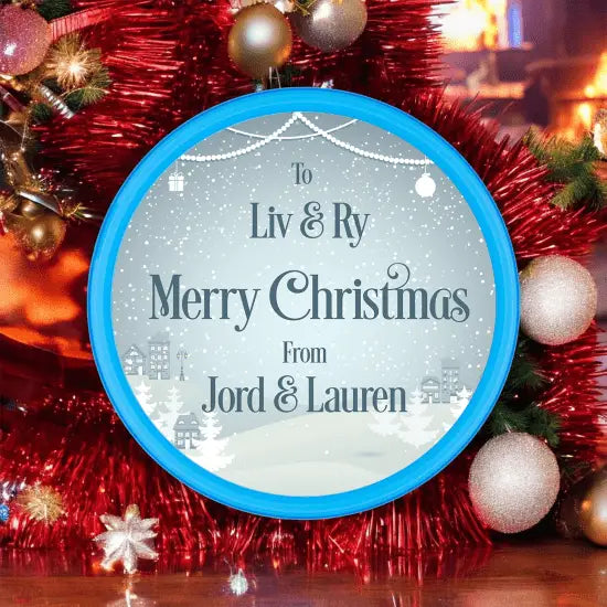 Christmas Chocolate Stickers