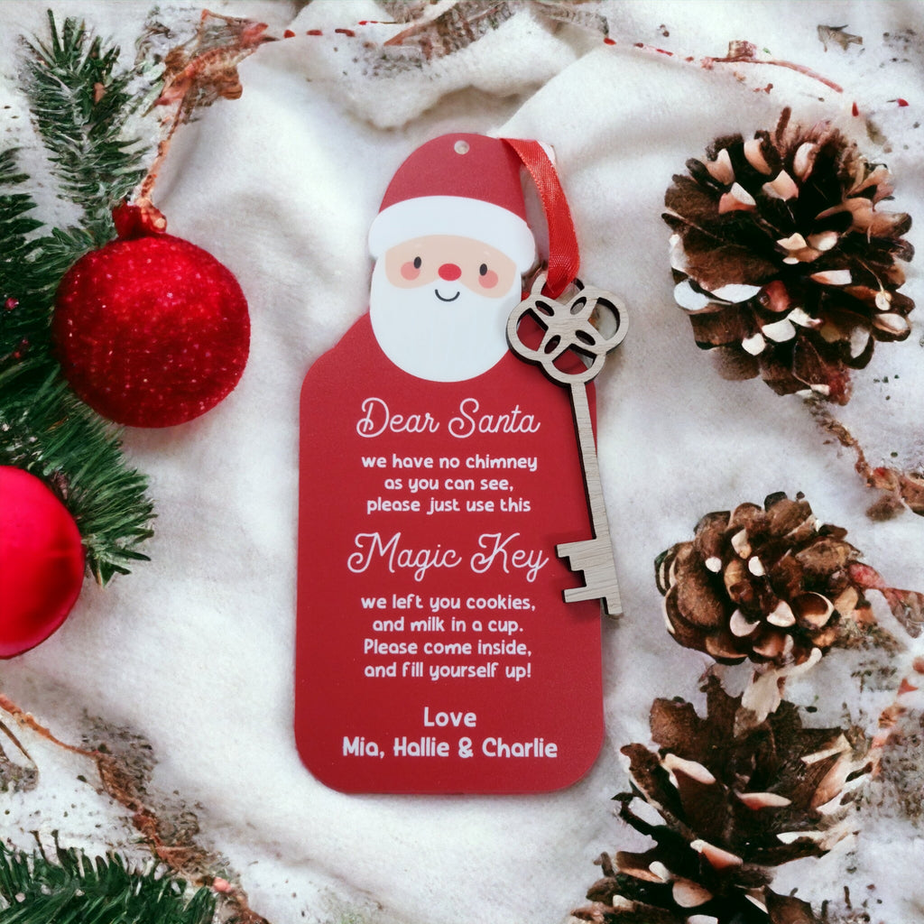 Christmas - Santa Magic Key and Plaque