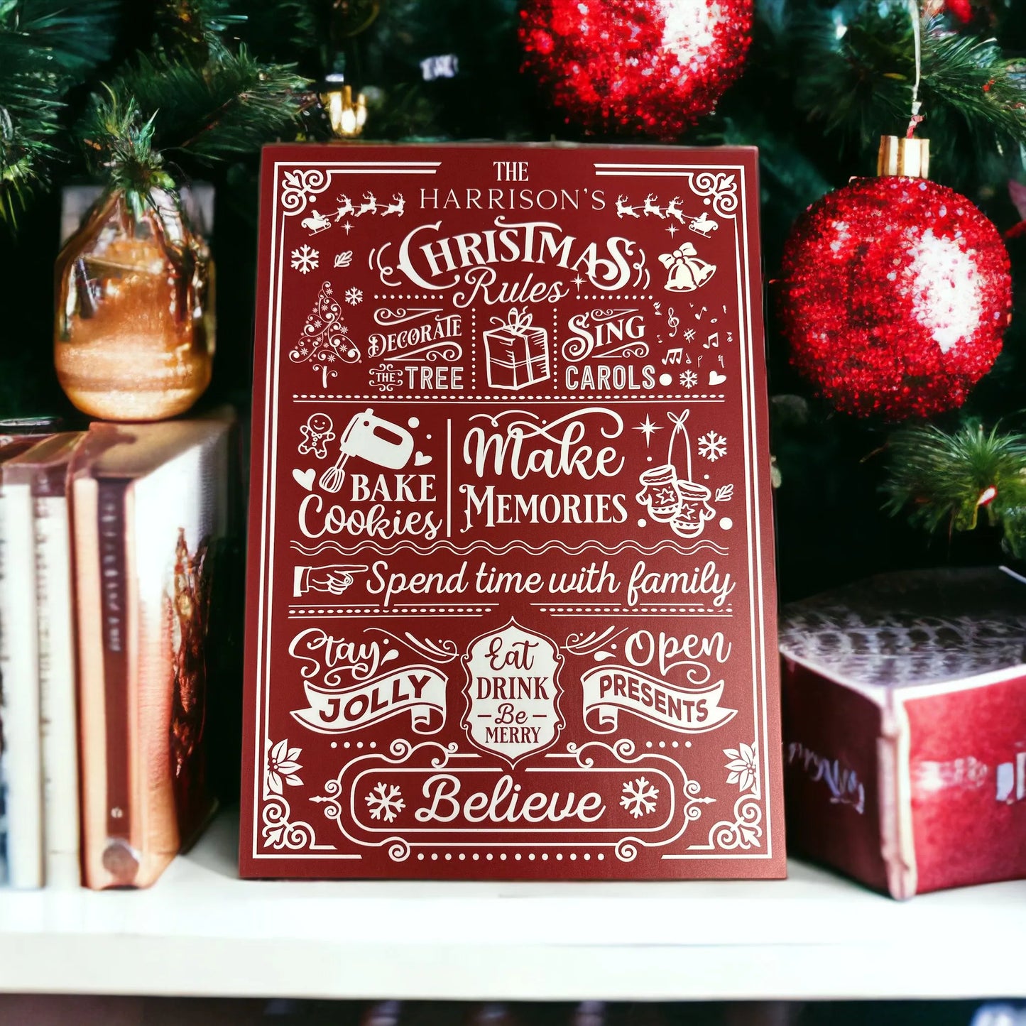 Christmas - Rule Board