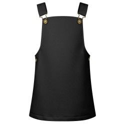Fleece Dungarees Dress