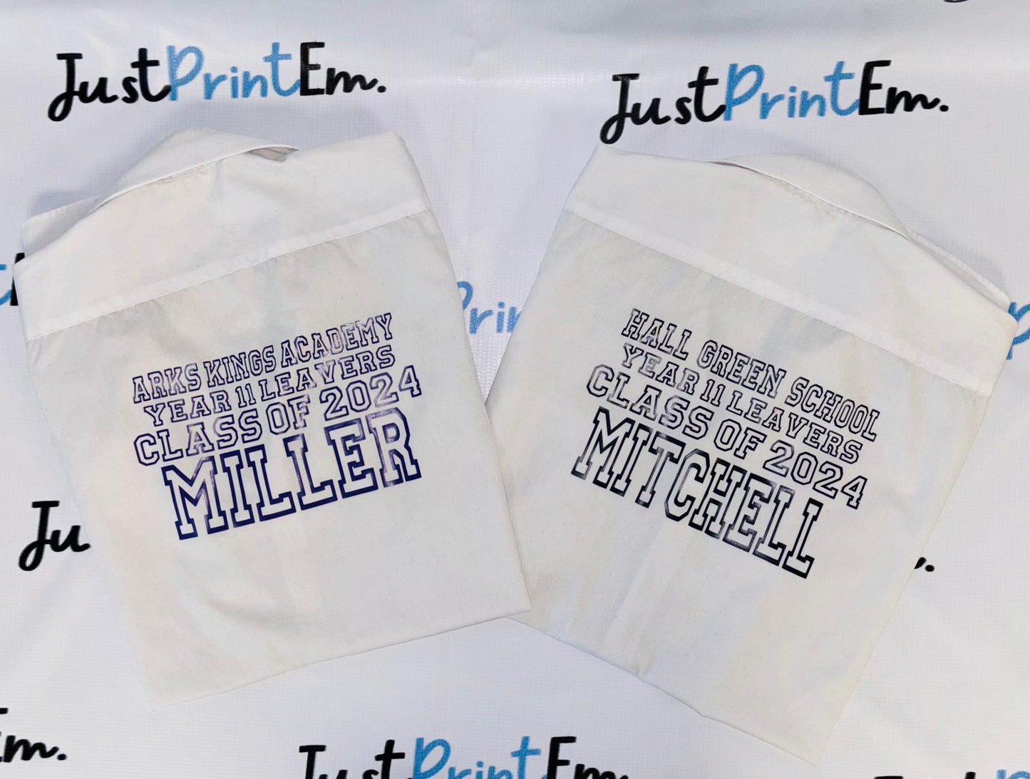 Short Sleeve "School Leavers" Shirt