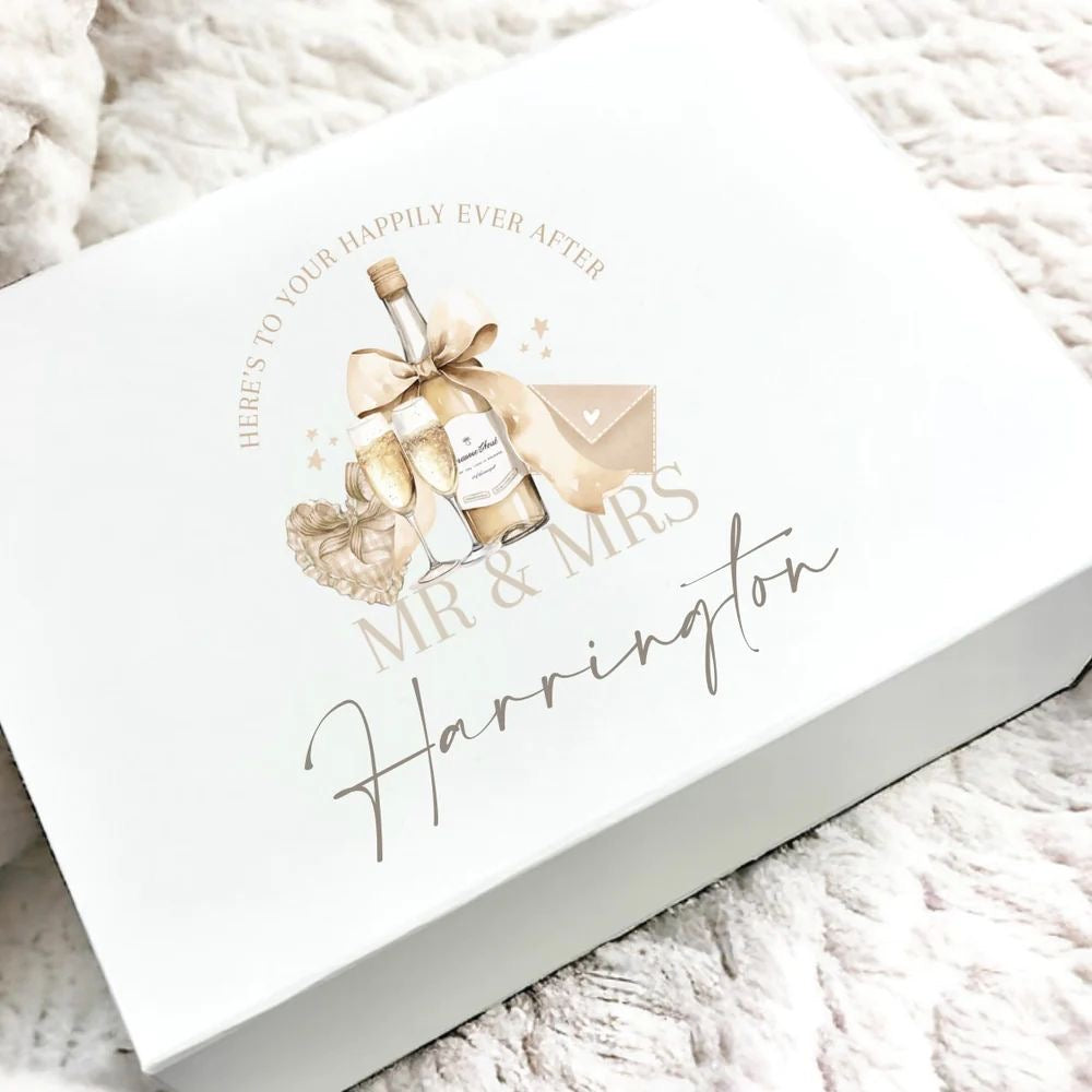 Wedding Mr & Mrs Gift Box