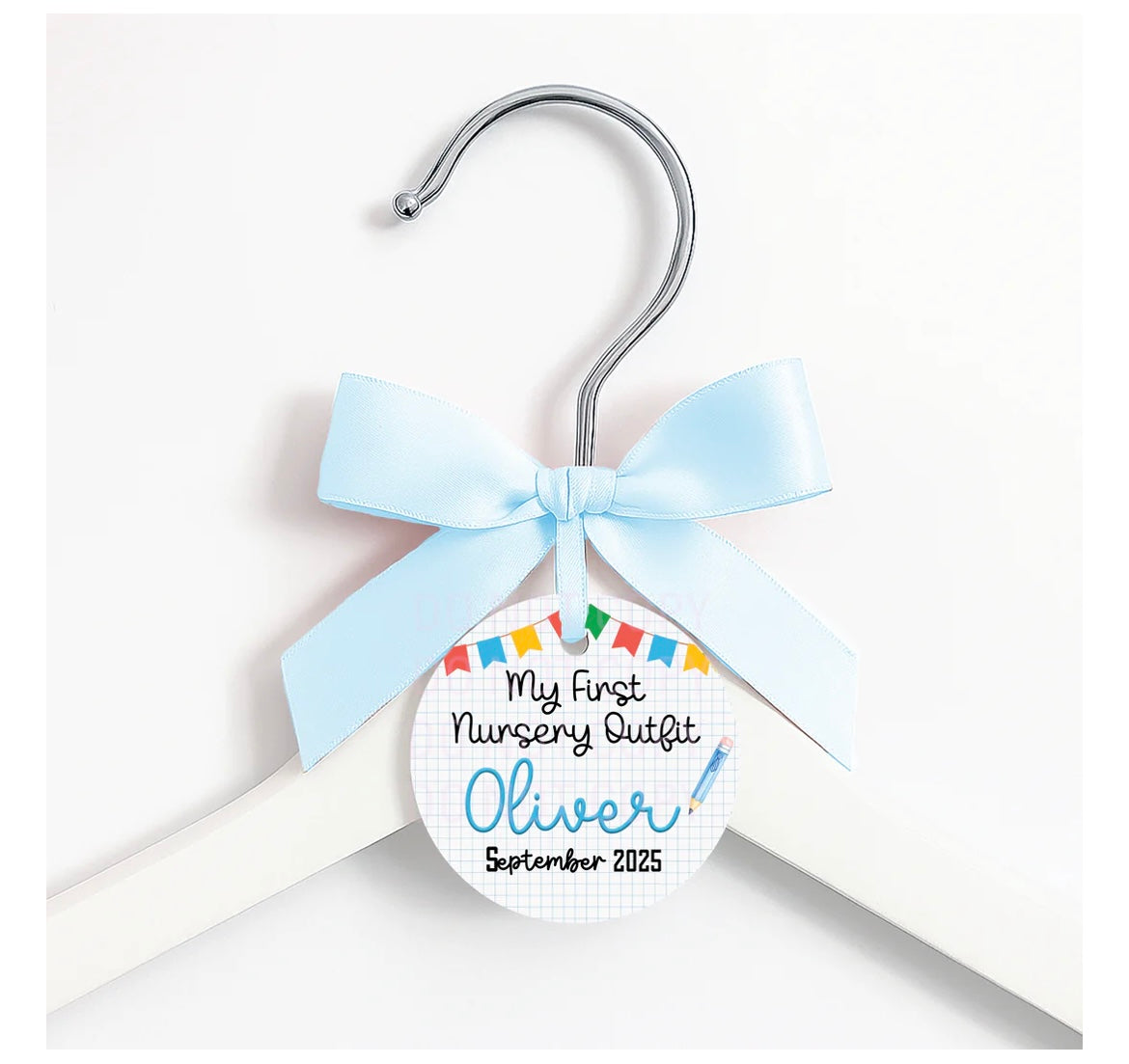 First Day In Nursery Hanger Tag