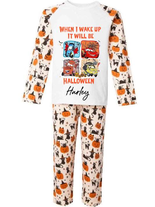 Cars Halloween Pjs