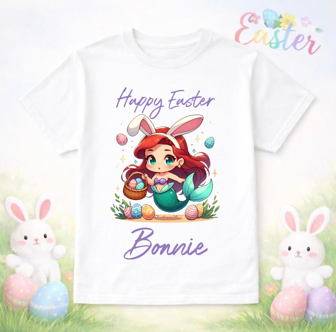 Disney Princess Easter Tops (12 designs)