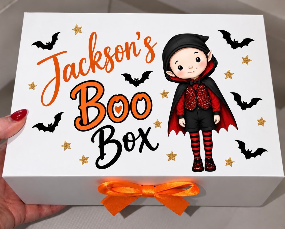 Halloween Dracula Boo Box