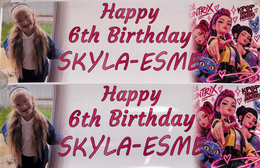 Personalised Birthday Banners