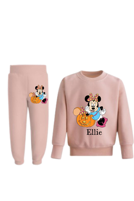 Halloween Minnie Mouse Tracksuit