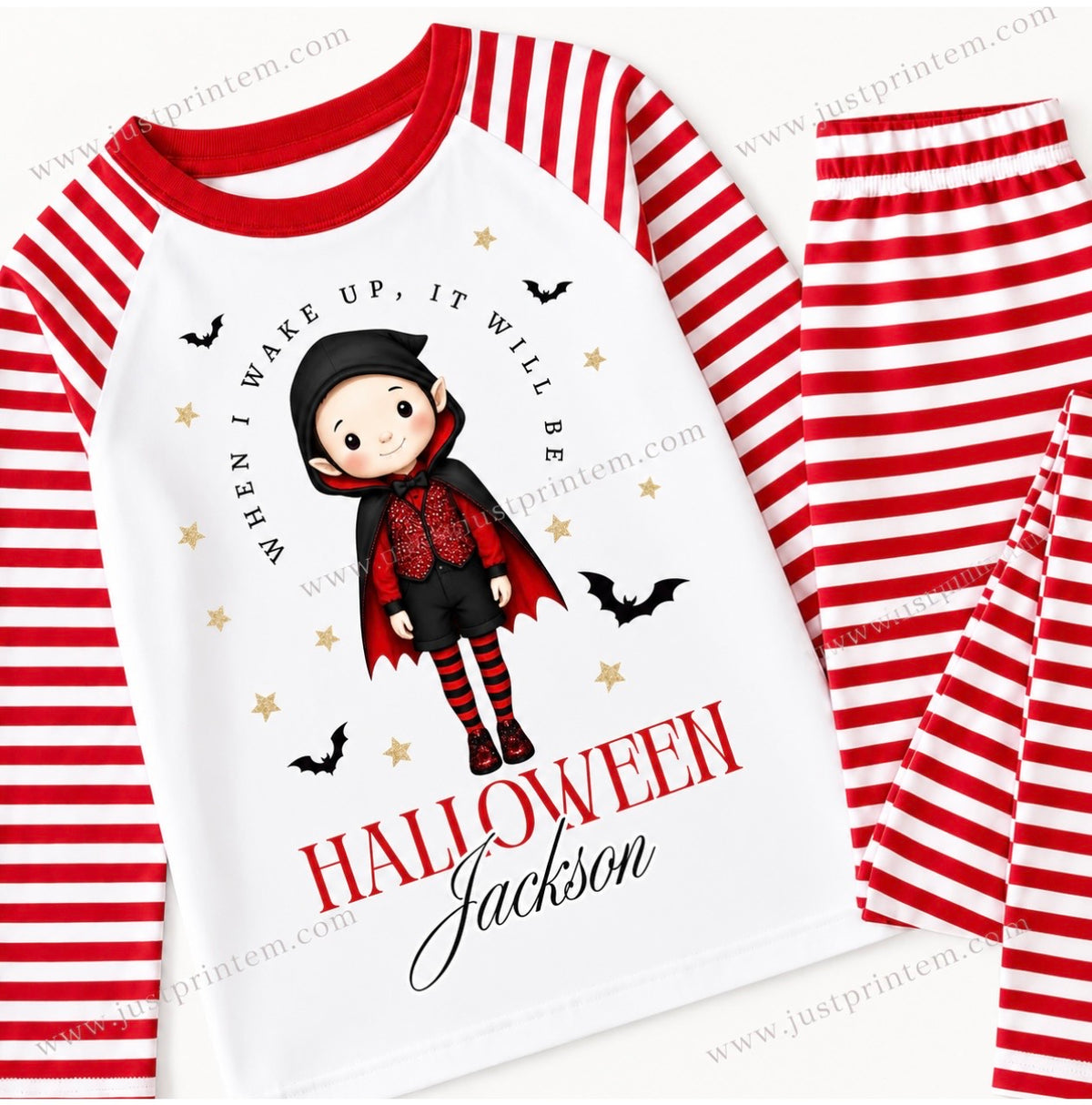 Halloween Dracula Pjs