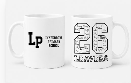 Inkberrow Leavers Mug