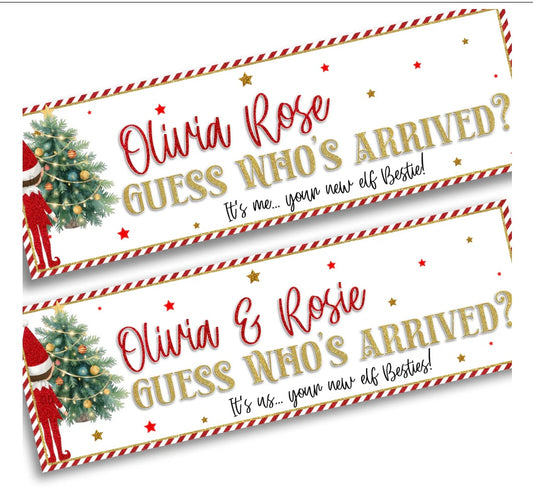 Elf - “GUESS WHO’S ARRIVED Banner