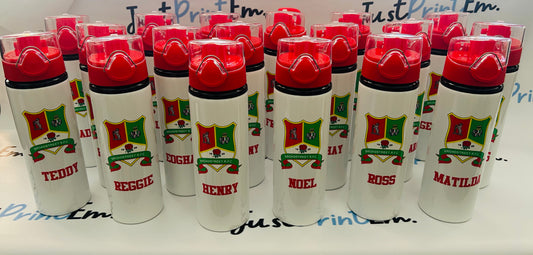 Flip Lid Aluminium Bottle