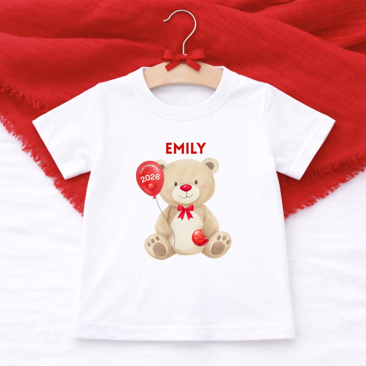 Red Nose Day - White T/Shirt - Long Sleeve Top - Jumper - Hoody