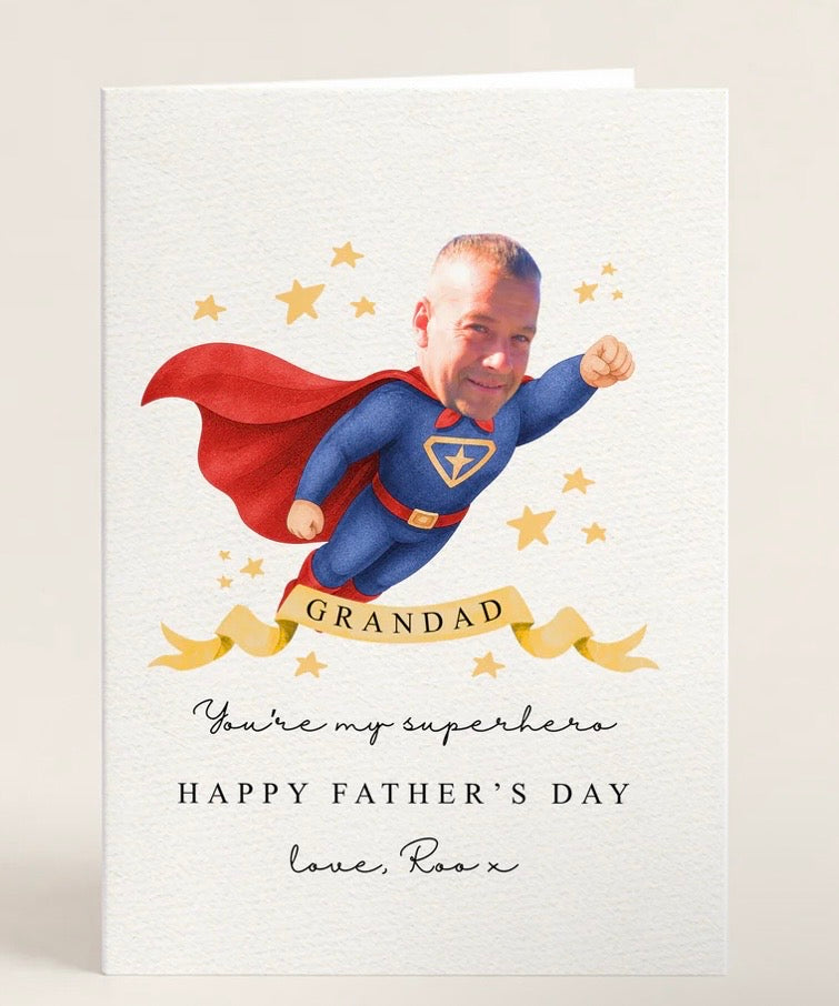 Superhero Card