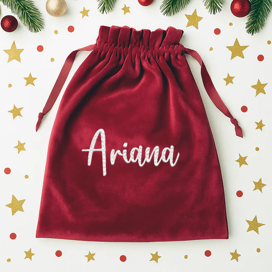 Velvet Christmas Pouch