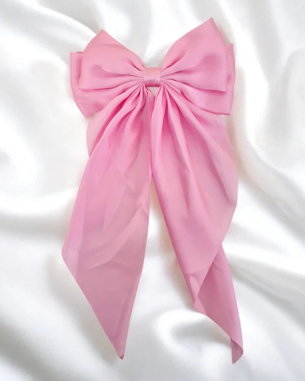 Personalised Large Bow Clips