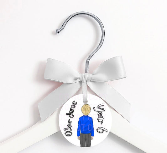 School Uniform Hanger Tag