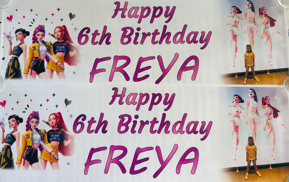 Personalised Birthday Banners