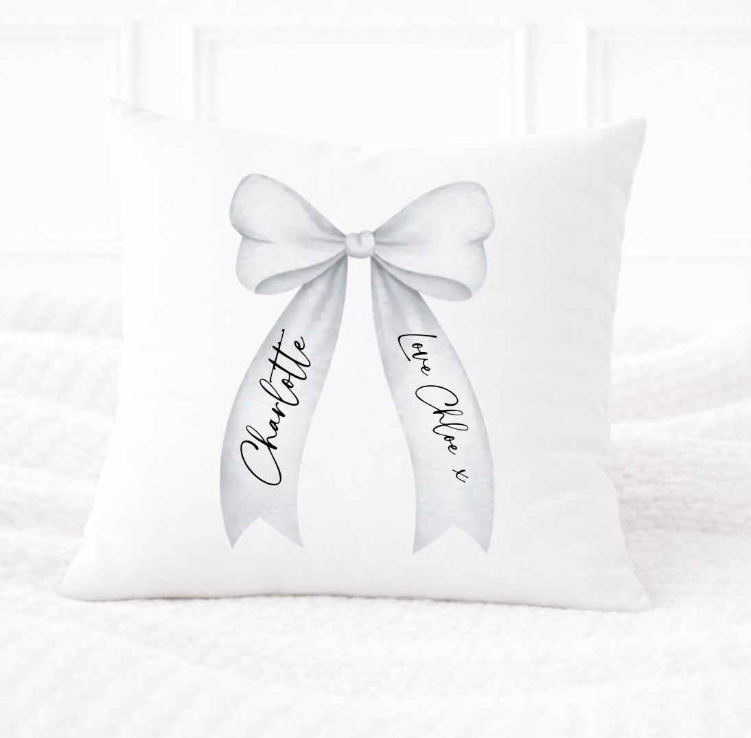 Bow Cushion Cover
