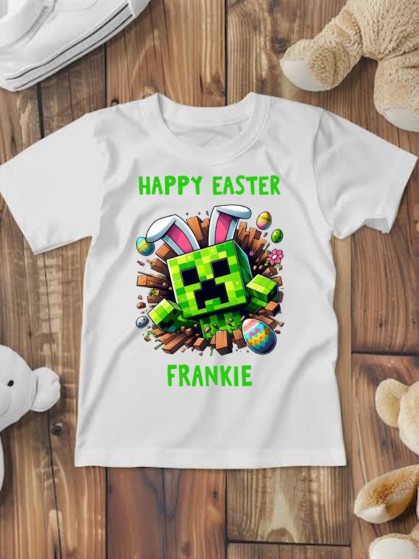 Minecraft Easter Tops (5 designs)