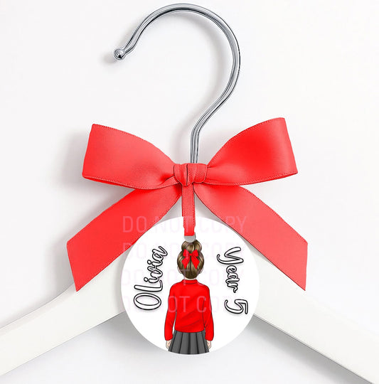 School Uniform Hanger Tag