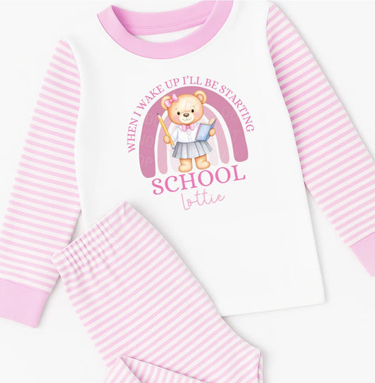 Starting School Pjs