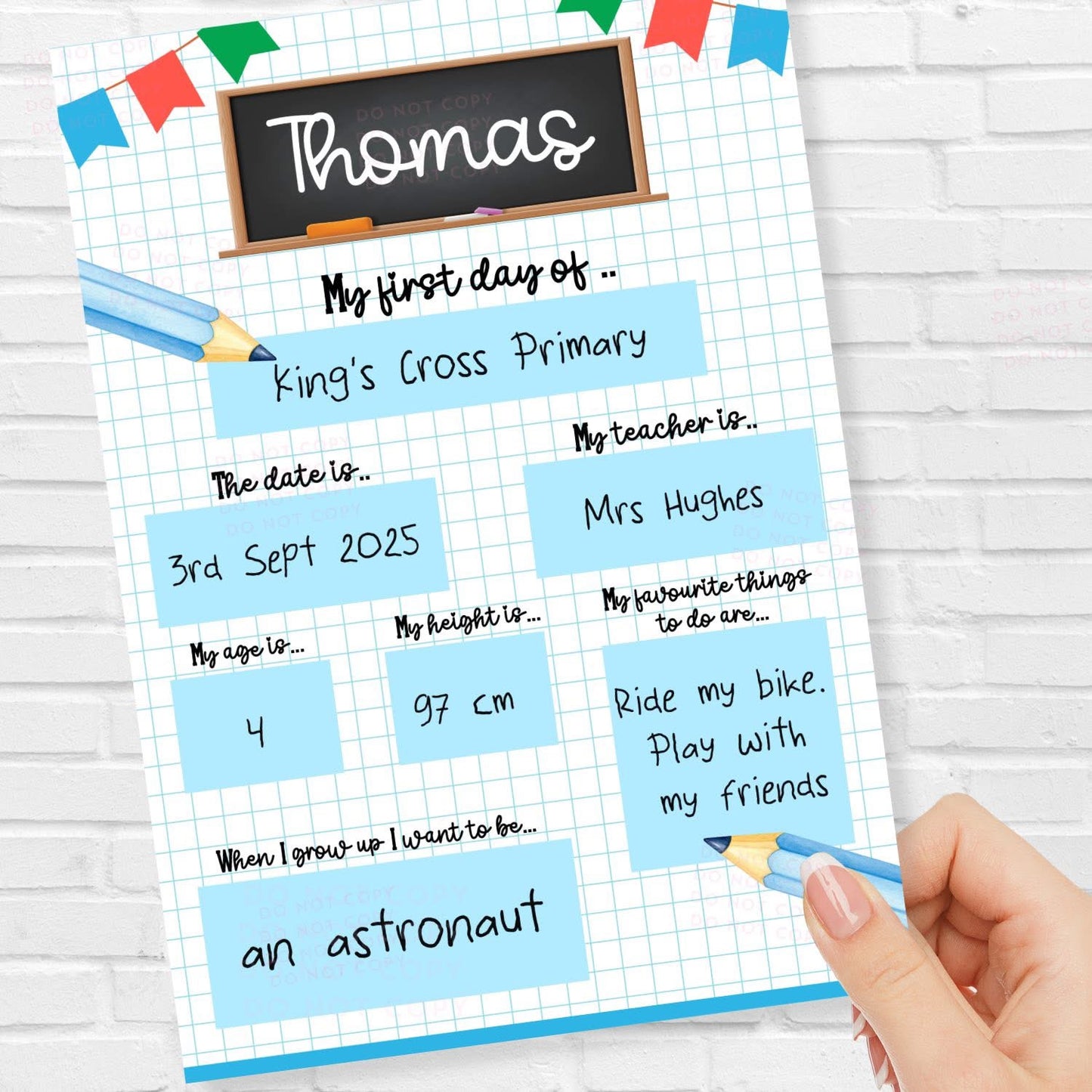 First Day Card