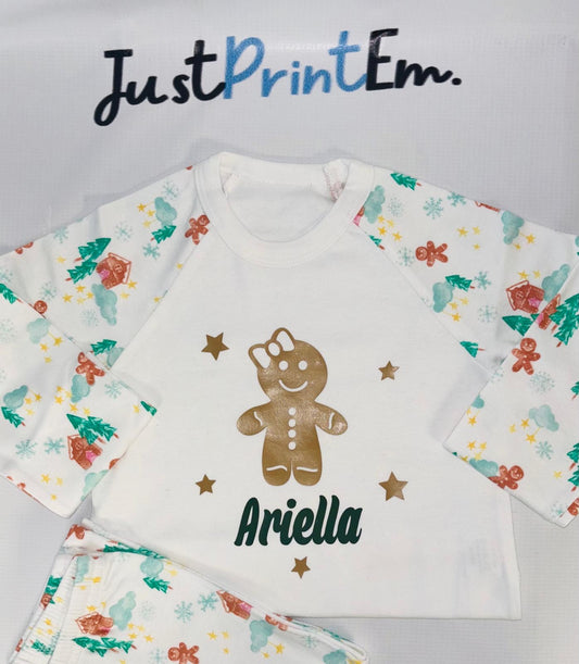 Family Christmas Pjs - Gingerbread