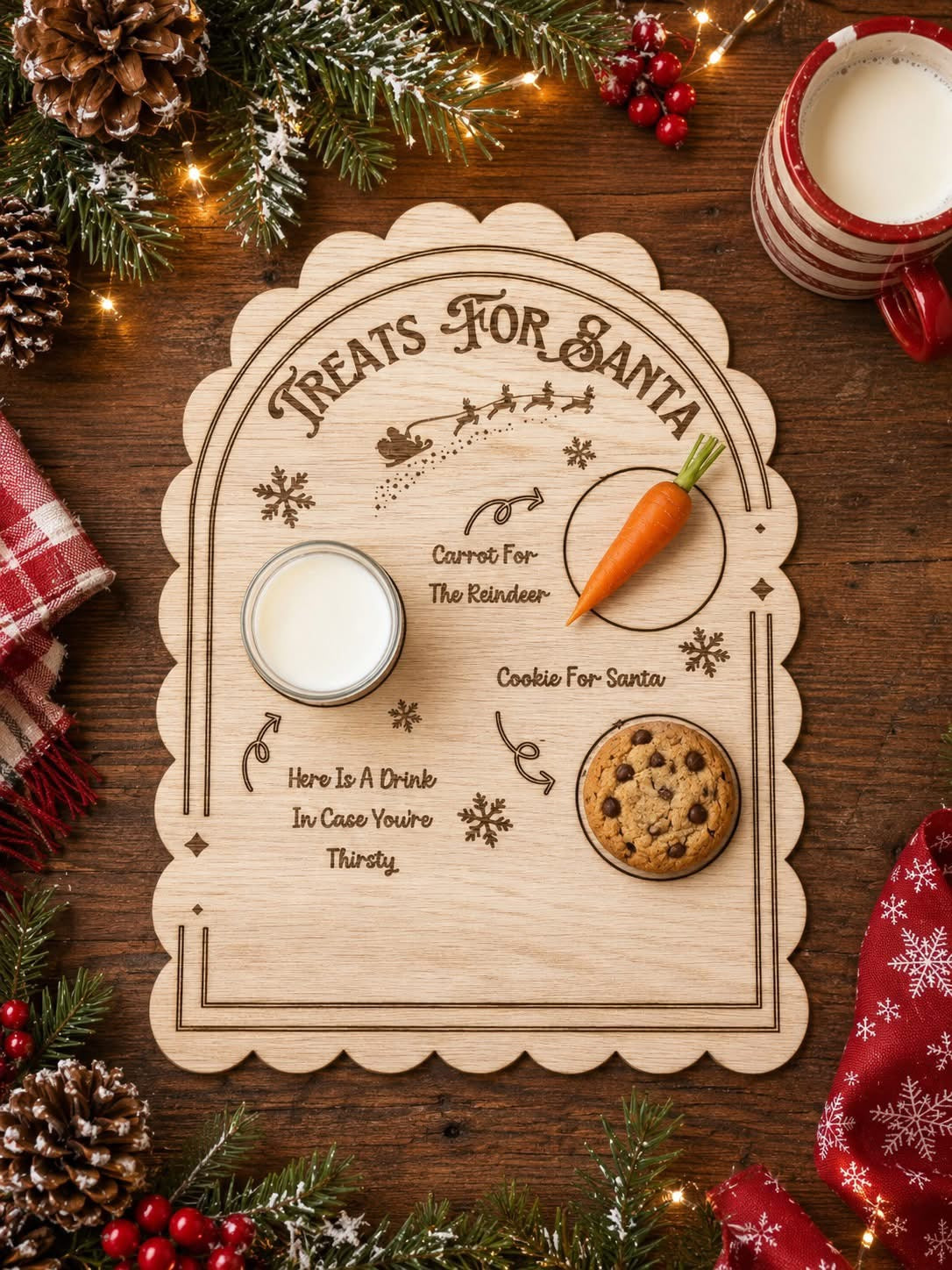 Treat Board for Santa