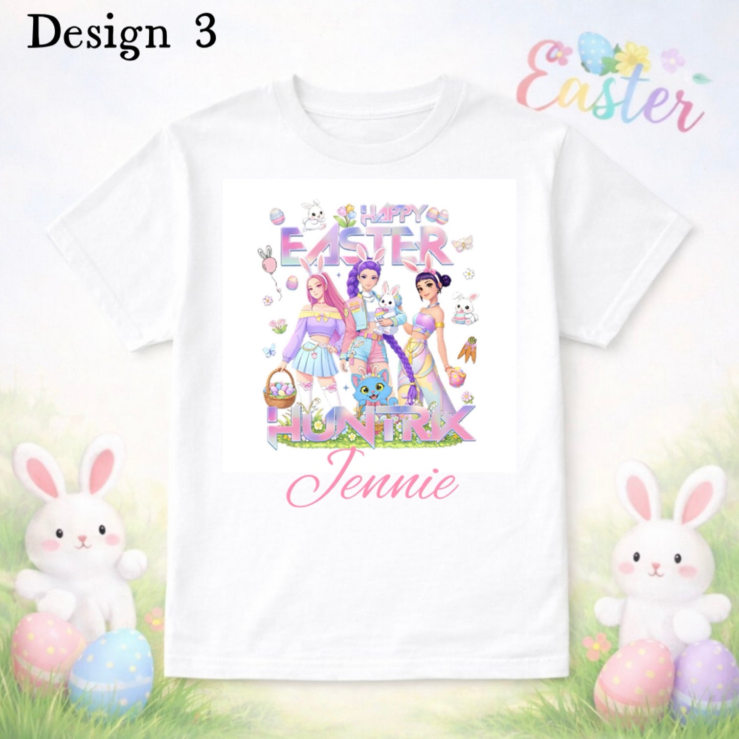 Kpop Demon Hunters (x7 Mixed Designs) Easter Tops