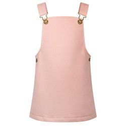 Fleece Dungarees Dress