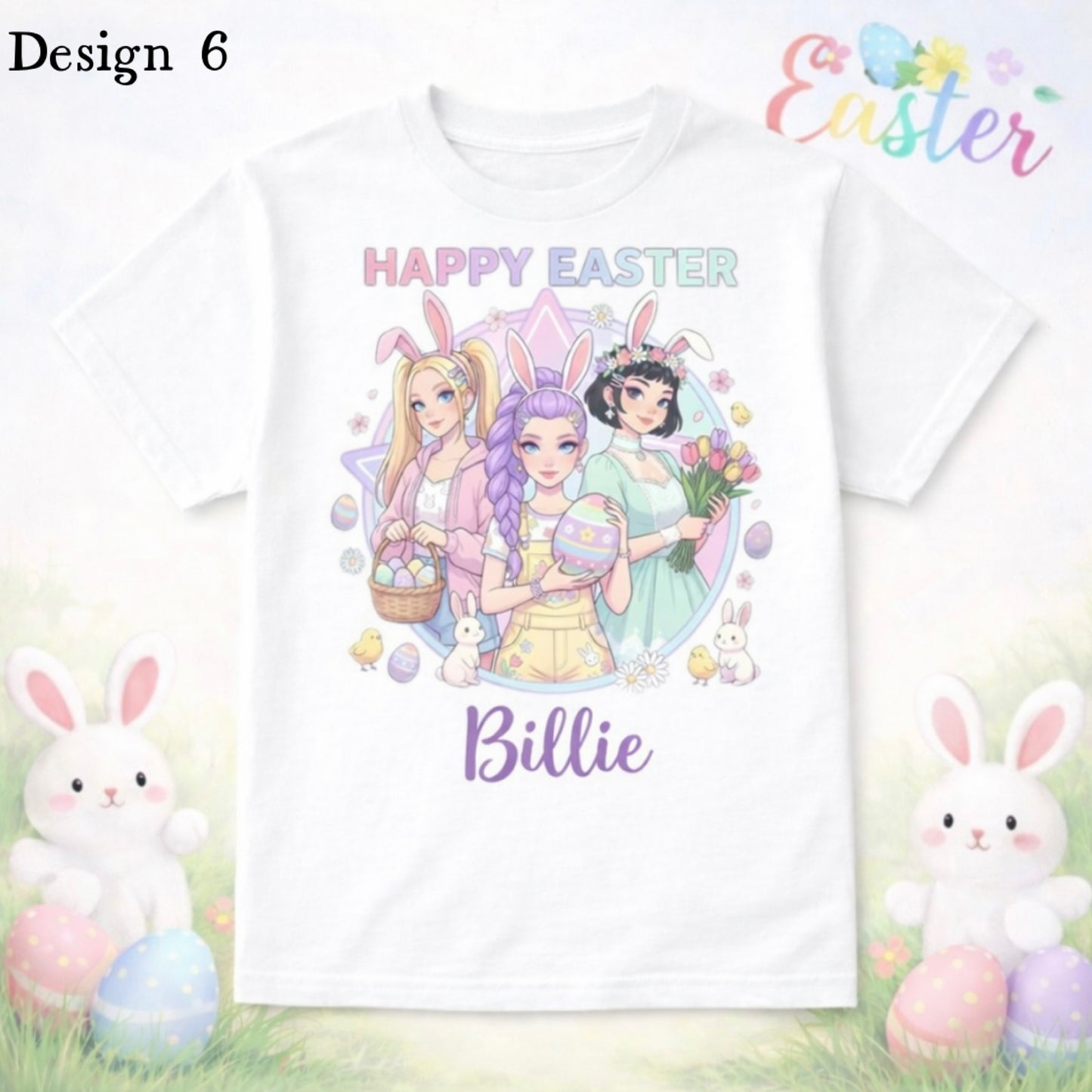Kpop Demon Hunters (x7 Mixed Designs) Easter Tops
