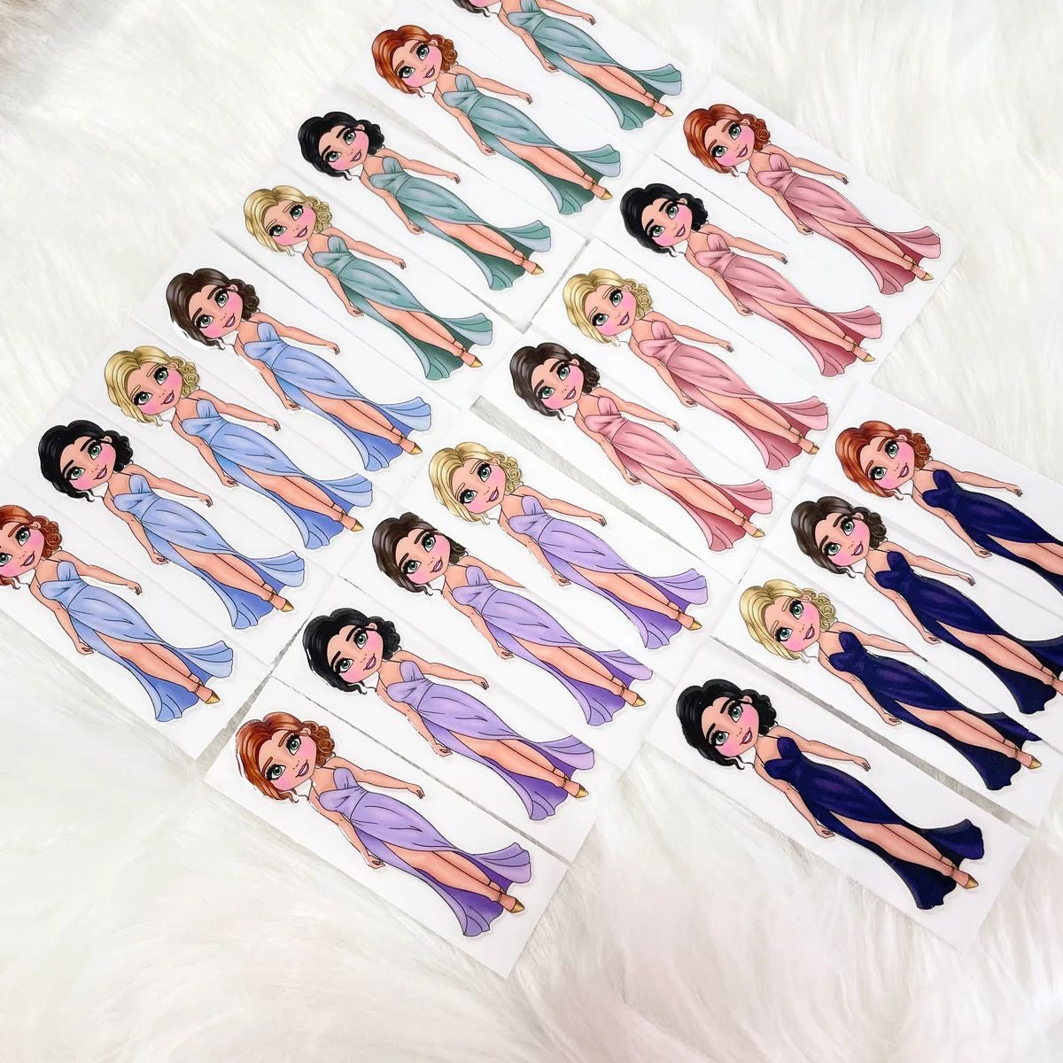 Bridesmaid - Plastic Flutes 1pc