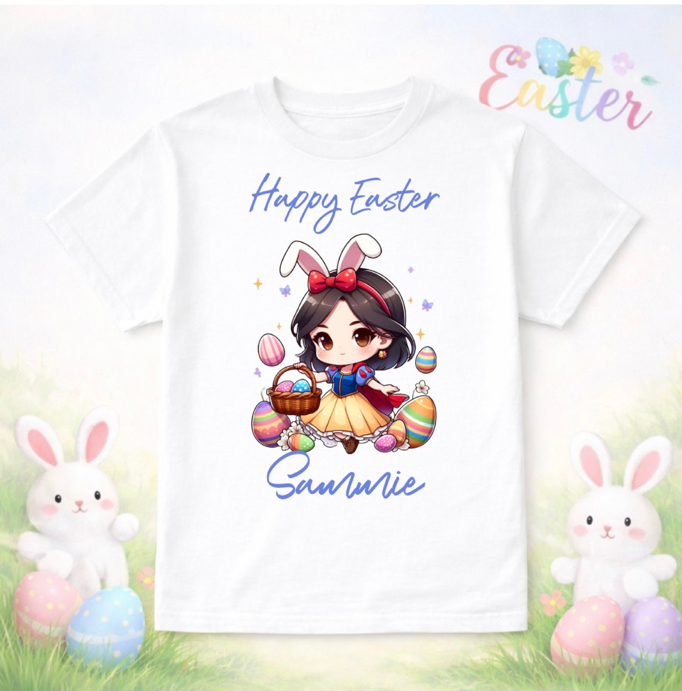 Disney Princess Easter Tops (12 designs)