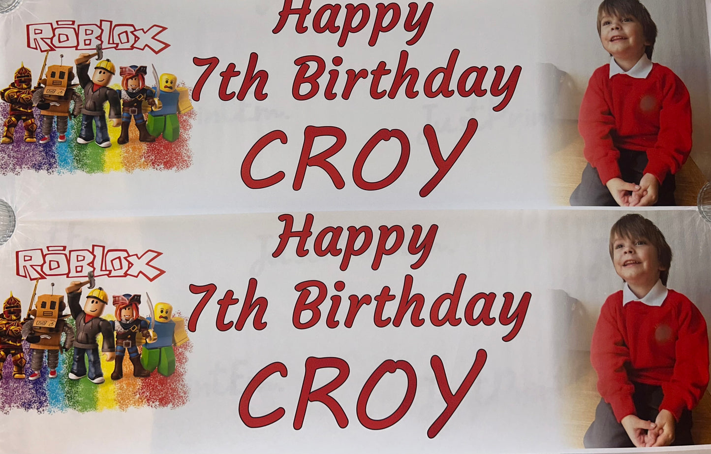 Personalised Birthday Banners