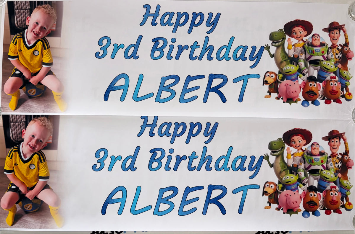 Personalised Birthday Banners