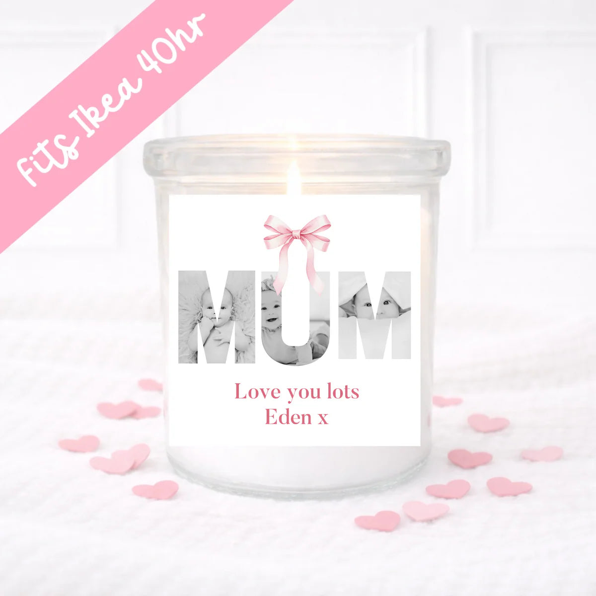Mum or Nan Candle