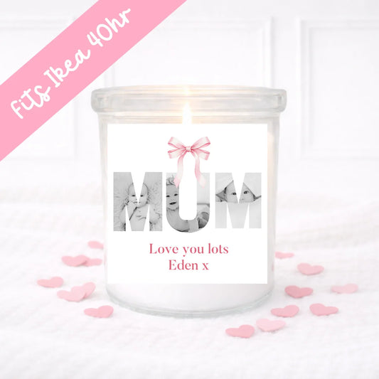 Mum or Nan Candle