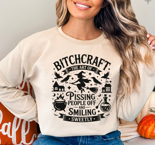 Bitchcraft Halloween Jumper